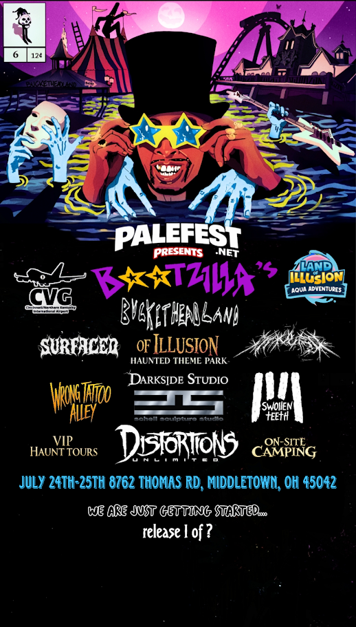Palefest Bootzilla Buckethead Land Live Stream