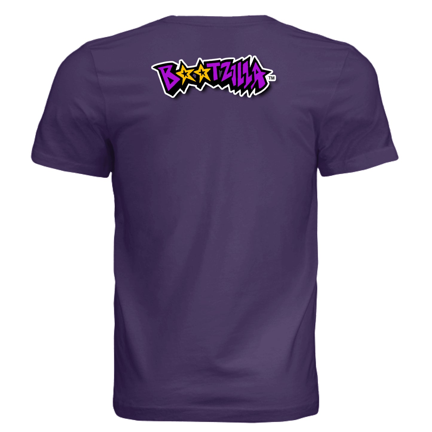 Solid Team Purple Triblend - BACK