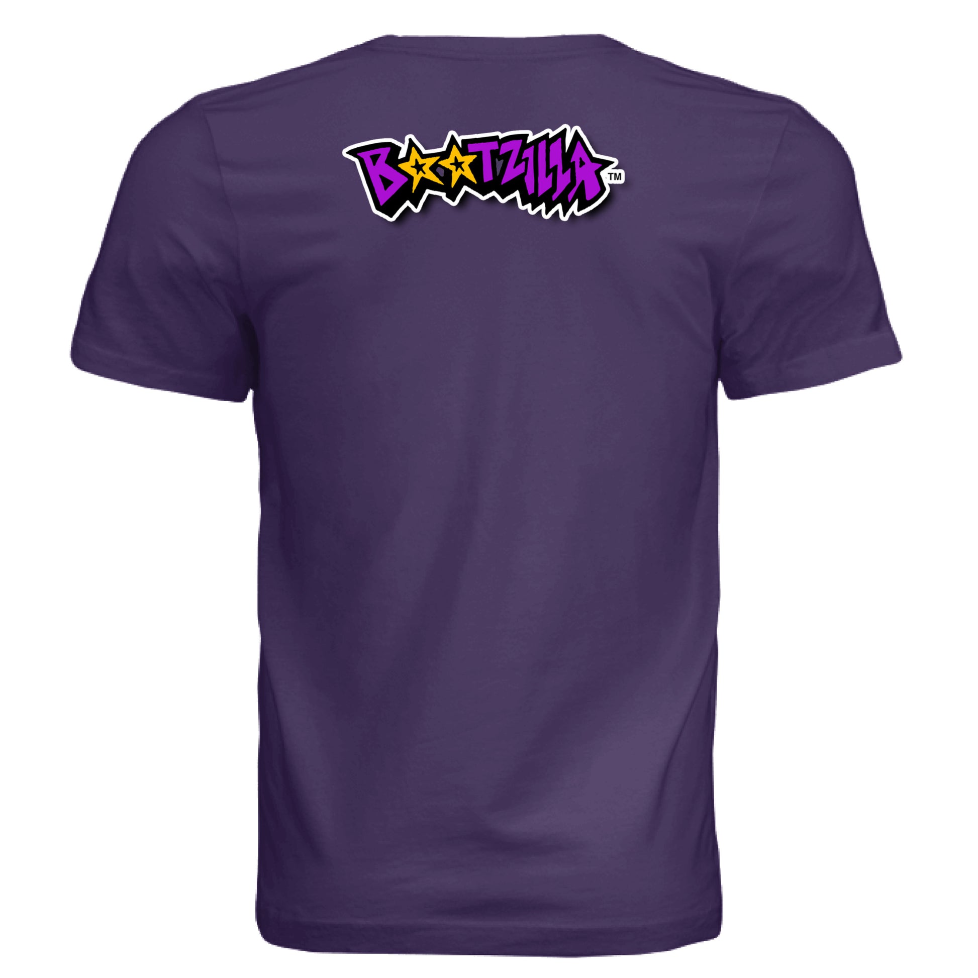 Solid Team Purple Triblend - BACK