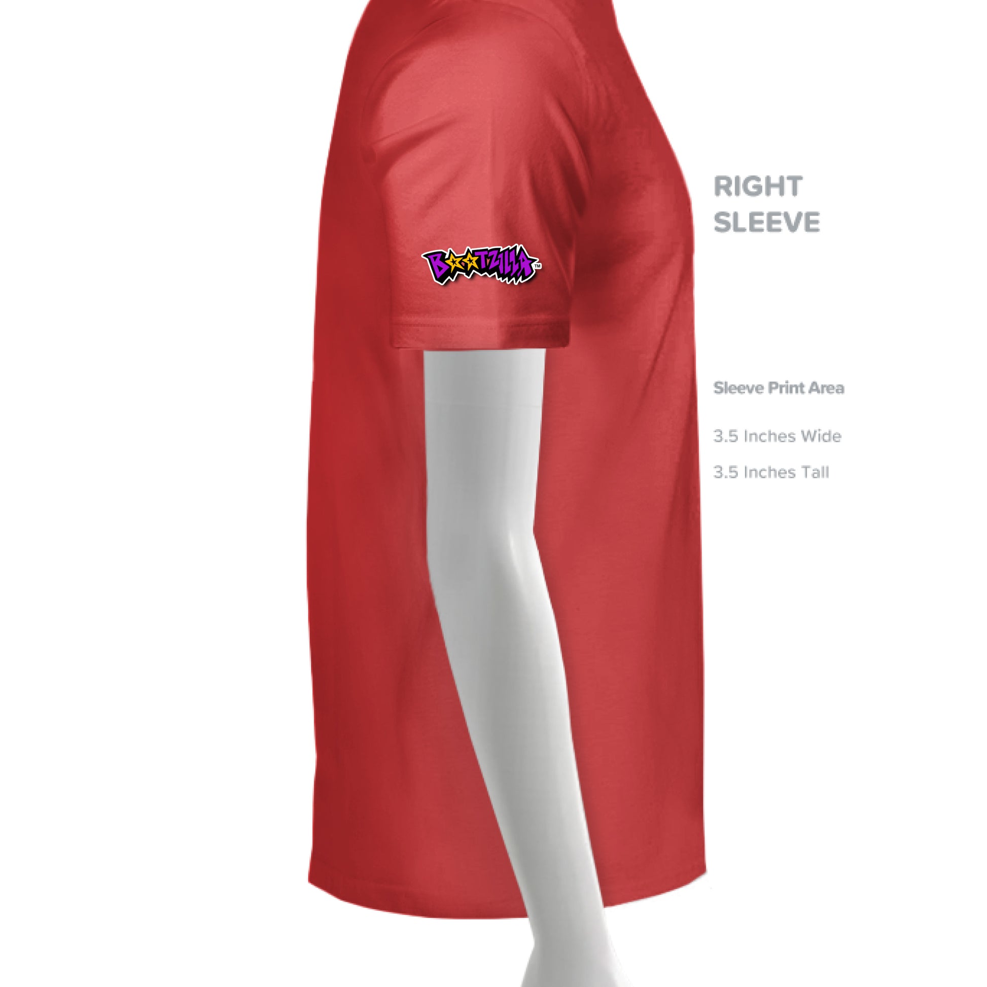 SOLID RED TRIBLN - SLEEVE_RIGHT